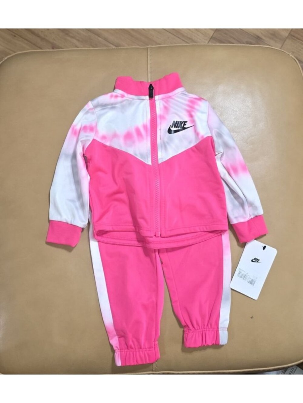 Nike 2 Piece Girls Track Suit Toddler Size 12 mos